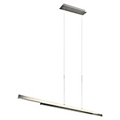 Reality Leuchten LED-Pendelleuchte Odio (22 W, L x B x H: 8,5 x 110 x 150 cm, Nickel, Warmweiß) | BAUHAUS