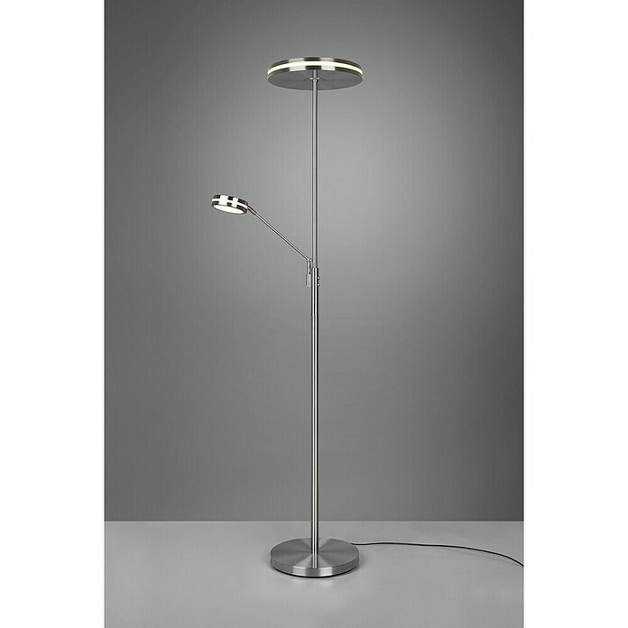 Trio Leuchten Franklin LED-Stehleuchte (35 W, Höhe: 181 cm, Nickel, Mehrfarbig) | BAUHAUS