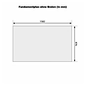 Karibu Mülltonnenverkleidung mit integriertem Hochbeet (158,2 x 87,6 cm, Holz, Naturbelassen, Geeignet für Anzahl Mülltonnen: 2 Stk.) | BAUHAUS