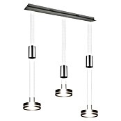 Trio Leuchten Franklin LED-Pendelleuchte (27 W, L x B x H: 14 x 85 x 150 cm, Nickel, Warmweiß) | BAUHAUS