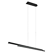 Reality Leuchten LED-Pendelleuchte Odio (22 W, L x B x H: 8,5 x 110 x 150 cm, Schwarz, Warmweiß) | BAUHAUS