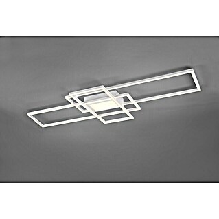 Trio Leuchten LED-Deckenleuchte Irvine (60 W, L x B x H: 42 x 105 x 6,5 cm, Weiß, Mehrfarbig)