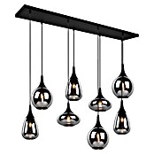 Trio Leuchten Lumina Pendelleuchte (8 Stk., 320 W, L x B x H: 34,5 x 121 x 150 cm, Chrom, Schwarz, E14) | BAUHAUS