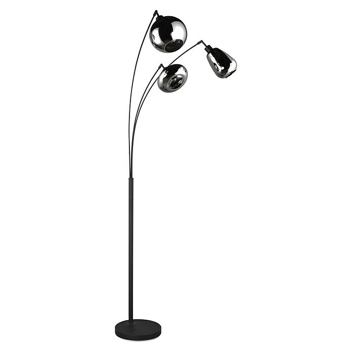 Trio Leuchten Lumina Stehleuchte (30 W, Höhe: 200 cm, Schwarz, Chrom, E14) | BAUHAUS