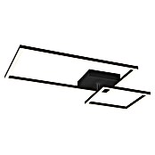 Reality Leuchten LED-Deckenleuchte Padella (25 W, L x B x H: 37 x 63,5 x 7,5 cm, Schwarz, Neutralweiß) | BAUHAUS