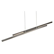 Reality Leuchten LED-Pendelleuchte Odio (22 W, L x B x H: 8,5 x 110 x 150 cm, Nickel, Warmweiß) | BAUHAUS