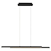 Reality Leuchten LED-Pendelleuchte Odio (22 W, L x B x H: 8,5 x 110 x 150 cm, Schwarz, Warmweiß) | BAUHAUS