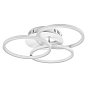 Reality Leuchten LED-Deckenleuchte Circle (27 W, L x B x H: 43,5 x 43,5 x 9,5 cm, Weiß, Mehrfarbig) | BAUHAUS