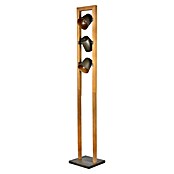 Trio Leuchten Bell Stehleuchte (75 W, Höhe: 150 cm, Nickel-antik/Holz, E14) | BAUHAUS