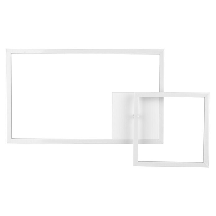 Reality Leuchten LED-Deckenleuchte Padella (25 W, L x B x H: 37 x 63,5 x 7,5 cm, Weiß, Neutralweiß) | BAUHAUS