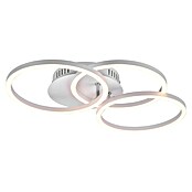 Reality Leuchten LED-Deckenleuchte Circle (27 W, L x B x H: 43,5 x 43,5 x 9,5 cm, Weiß, Mehrfarbig) | BAUHAUS