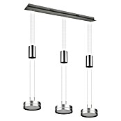 Trio Leuchten Franklin LED-Pendelleuchte (27 W, L x B x H: 14 x 85 x 150 cm, Nickel, Warmweiß) | BAUHAUS