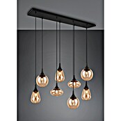 Trio Leuchten Lumina Pendelleuchte (8 Stk., 320 W, L x B x H: 34,5 x 121 x 150 cm, Amber, Schwarz, E14) | BAUHAUS