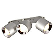 Trio Leuchten Deckenstrahler GUAYANA (30 W, L x B x H: 8,7 x 27,3 x 12 cm, Nickel, GU10, Anzahl Leuchtmittel: 3 Stk.) | BAUHAUS