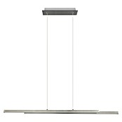 Reality Leuchten LED-Pendelleuchte Odio (22 W, L x B x H: 8,5 x 110 x 150 cm, Nickel, Warmweiß) | BAUHAUS