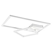 Reality Leuchten LED-Deckenleuchte Padella (25 W, L x B x H: 37 x 63,5 x 7,5 cm, Weiß, Neutralweiß) | BAUHAUS