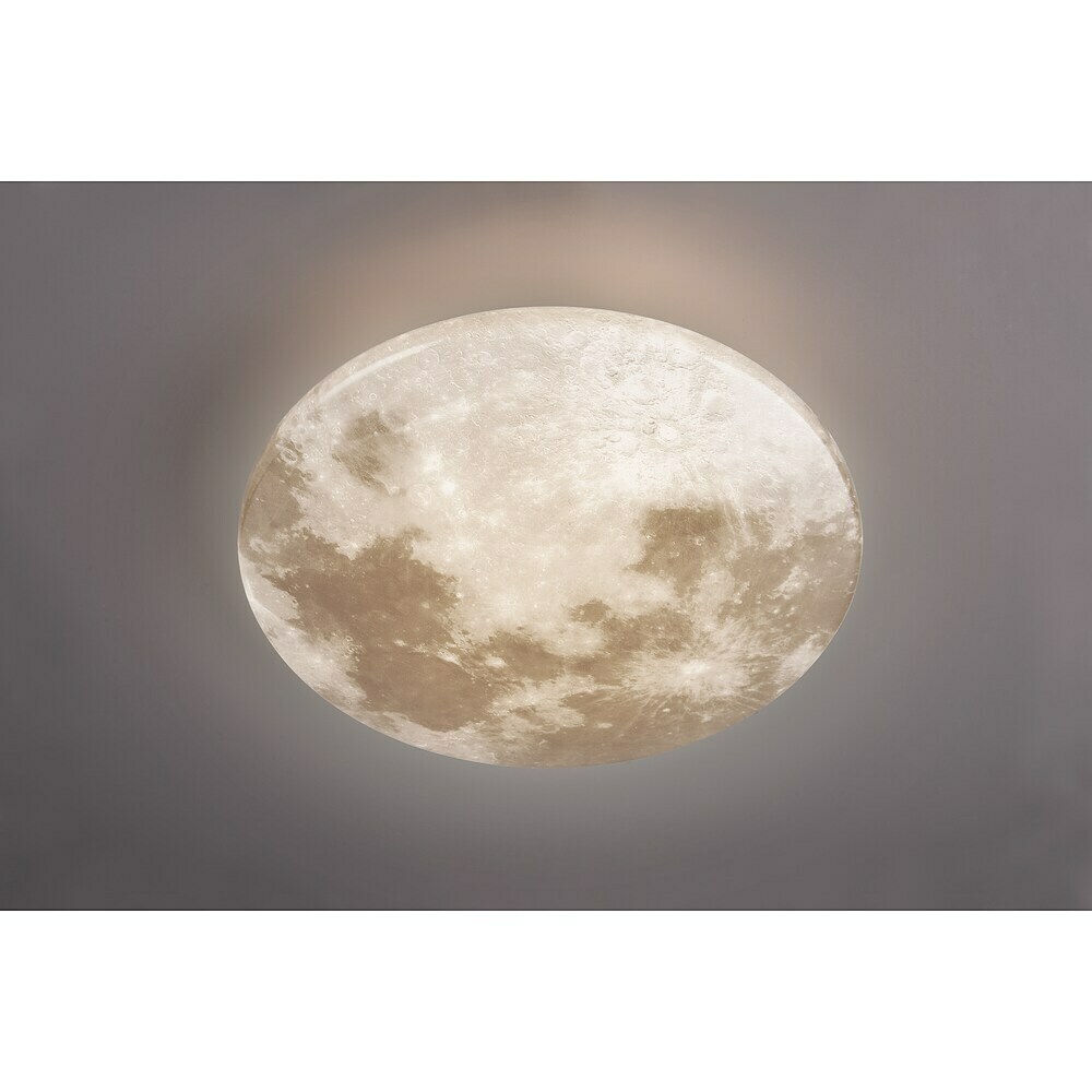 TrAdE Shop Traesio - Plafoniera Led Lampada Da Soffitto Vortice 45 Watt Luce Fredda 6500k Bianco 75338 86521887