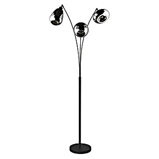 Trio Leuchten Lumina Stehleuchte (30 W, Höhe: 200 cm, Schwarz, Chrom, E14)