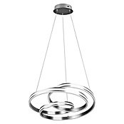 Trio Leuchten Nuria LED-Pendelleuchte rund (60 W, Ø x H: 60 x 150 cm, Nickel, Mehrfarbig) | BAUHAUS