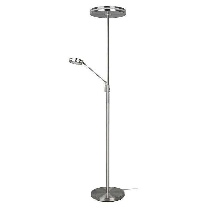 Trio Leuchten Franklin LED-Stehleuchte (35 W, Höhe: 181 cm, Nickel, Mehrfarbig) | BAUHAUS