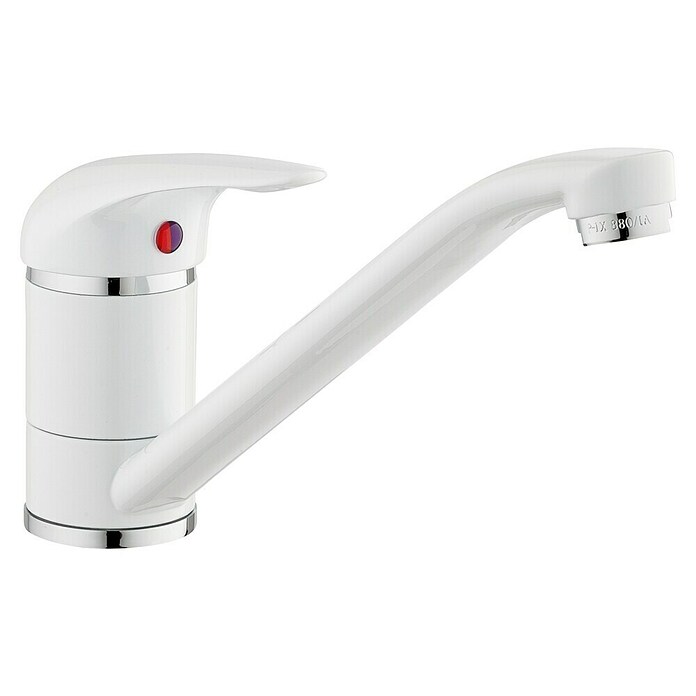 Camargue Keukenkraan (Wit, Zwenkbare uitloop, Glanzend)