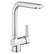 Camargue Spültischarmatur Barcelona (Chrom, Hoher Auslauf, Glänzend)