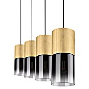 Trio Leuchten Robin Pendelleuchte (112 W, B x H: 80,5 x 150 cm, Messing, E27, Anzahl Leuchtmittel: 4 Stk.) | BAUHAUS