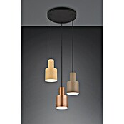 Trio Leuchten Agudo Pendelleuchte (120 W, Natur, Schwarz, E27, 3 Stk.) | BAUHAUS