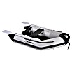 Talamex Schlauchboot Lattenboden Aqualine QLS200 (Grau, L x B: 200 x 134 cm, Tragkraft: 300 kg, Geeignet für: 2 Personen) | BAUHAUS