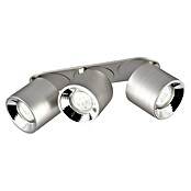 Trio Leuchten Deckenstrahler GUAYANA (30 W, L x B x H: 8,7 x 27,3 x 12 cm, Nickel, GU10, Anzahl Leuchtmittel: 3 Stk.) | BAUHAUS