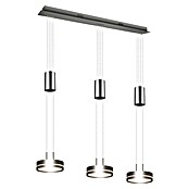 Trio Leuchten Franklin LED-Pendelleuchte (27 W, L x B x H: 14 x 85 x 150 cm, Nickel, Warmweiß) | BAUHAUS