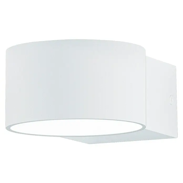 Trio Leuchten LED-Wandleuchte Lacapo - 4 W, L x B x H: 15 x 10,5 x 6 cm, Weiß, Warmweiß - Elegante weiße Wandleuchte, die mit ihrem schlichten Design und hellem Licht jeden Raum aufwertet. Perfekt für moderne Wohnräume.
