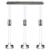 Trio Leuchten Franklin LED-Pendelleuchte (27 W, L x B x H: 14 x 85 x 150 cm, Nickel, Warmweiß) | BAUHAUS