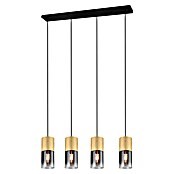 Trio Leuchten Robin Pendelleuchte (112 W, B x H: 80,5 x 150 cm, Messing, E27, Anzahl Leuchtmittel: 4 Stk.) | BAUHAUS