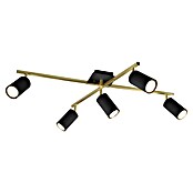 Trio Leuchten Marley Deckenstrahler (175 W, L x B x H: 57,4 x 77,4 x 22,4 cm, Schwarz/Gold, GU10) | BAUHAUS