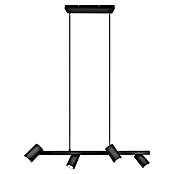 Trio Leuchten Marley Pendelleuchte (140 W, L x B x H: 18 x 80 x 150 cm, Schwarz, GU10, Anzahl Leuchtmittel: 4 Stk.) | BAUHAUS