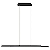 Reality Leuchten LED-Pendelleuchte Odio (22 W, L x B x H: 8,5 x 110 x 150 cm, Schwarz, Warmweiß) | BAUHAUS