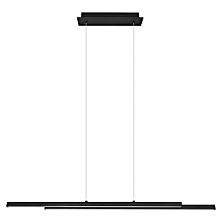 Reality Leuchten Viseća LED svjetiljka Odio (22 W, D x Š x V: 8,5 x 110 x 150 cm, Crna, Topla bijela)