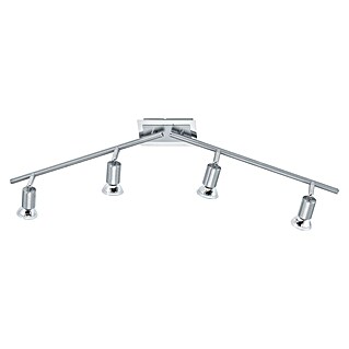 Tween Light Estima Led-wandspot (12 W, l x b x h: 80 x 74 x 16 cm, Staal, Warm wit, 4 st.)