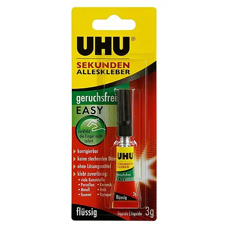 UHU  Sekundenkleber Geruchsfrei Easy