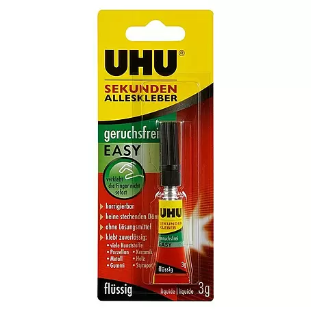 UHU  Sekundenkleber Geruchsfrei Easy
