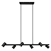 Trio Leuchten Marley Pendelleuchte (210 W, L x B x H: 18 x 115 x 150 cm, Schwarz, GU10, Anzahl Leuchtmittel: 6 Stk.) | BAUHAUS