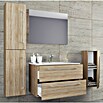 VCM Badinos Badmöbel-Set (80 cm, Sonoma-Eiche, 5 -tlg.) | BAUHAUS