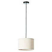 Brilliant Pendelleuchte rund Tony (20 W, Ø x H: 35 x 150 cm, Beige, Schwarz, E27) | BAUHAUS