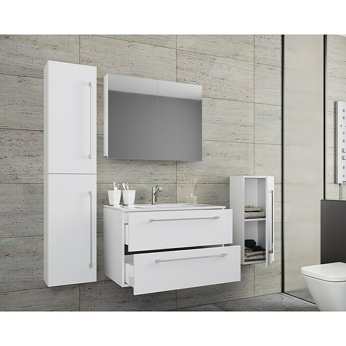 VCM Badinos Badmöbel-Set SPS (146 cm, Weiß) | BAUHAUS