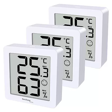 Technoline  Digitales Thermo-Hygrometer 3er Set WS9425