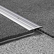 LOGOCLIC Übergangsprofil (Edelstahl matt, 1 m x 38 mm x 2,5 mm, Montageart: Schrauben)