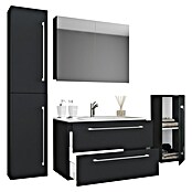 VCM Badinos Badmöbel-Set SPS (146 cm, Schwarz) | BAUHAUS