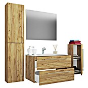VCM Badinos Badmöbel-Set (80 cm, Honig-Eiche, 5 -tlg.) | BAUHAUS