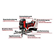 Einhell Power X-Change 18V Akku-Pendelhubstichsäge TP-JST 18/135 Li BL - Solo (18 V, Li-Ionen, Ohne Akku) | BAUHAUS